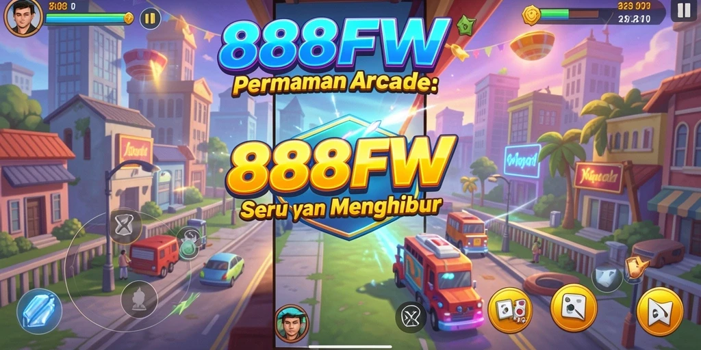 Tampilan menarik dari gameplay 888FW yang seru dan kompetitif.