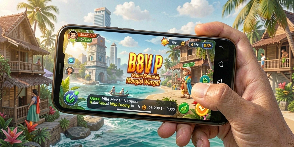 Tampilan gameplay B8VIP yang menarik dan adiktif untuk dimainkan.