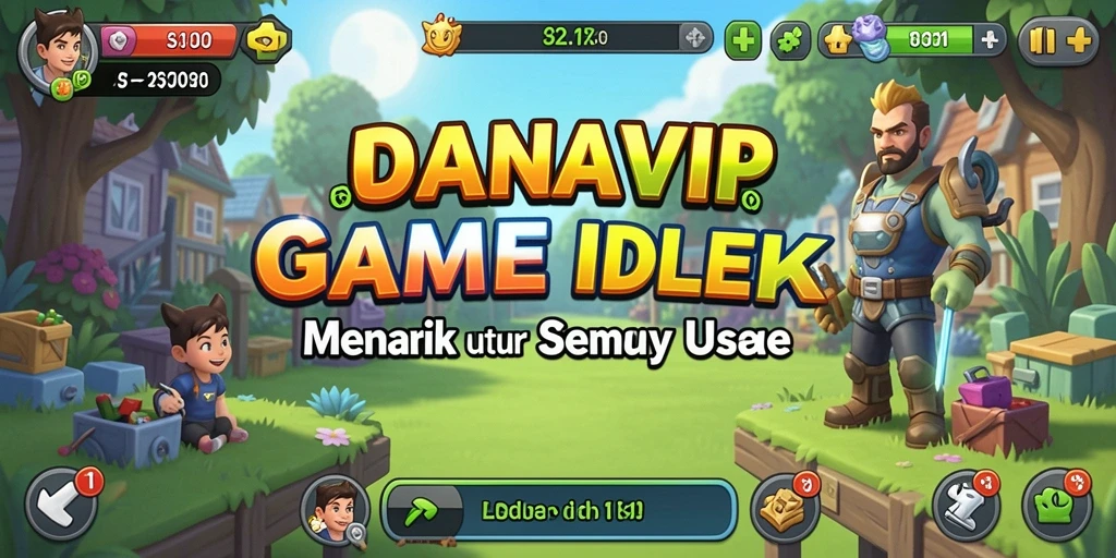 Tampilan gameplay menarik dari DANAVIP yang seru dan interaktif.
