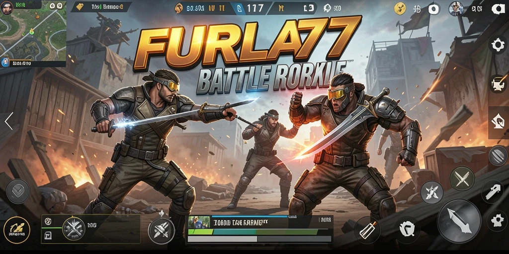 Screenshot gameplay Battle Royale seru di FURLA77.