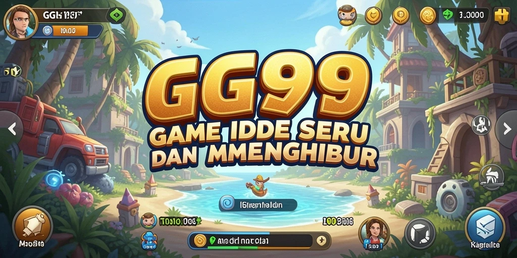 Tampilan gameplay GG99 yang mudah dan santai.