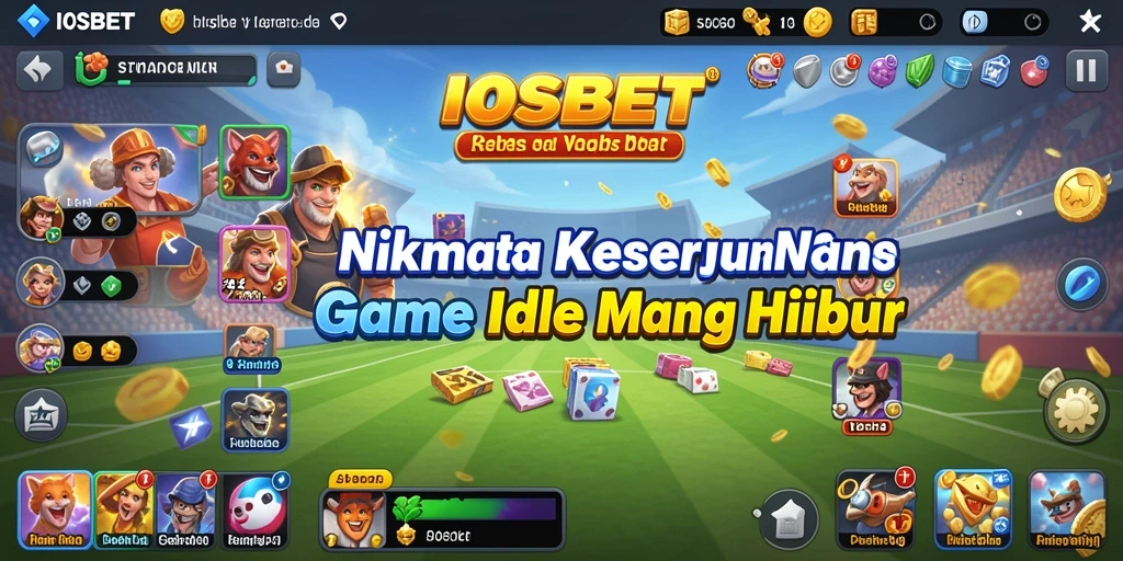 Tampilan gameplay IOSBET yang sederhana dan menghibur.