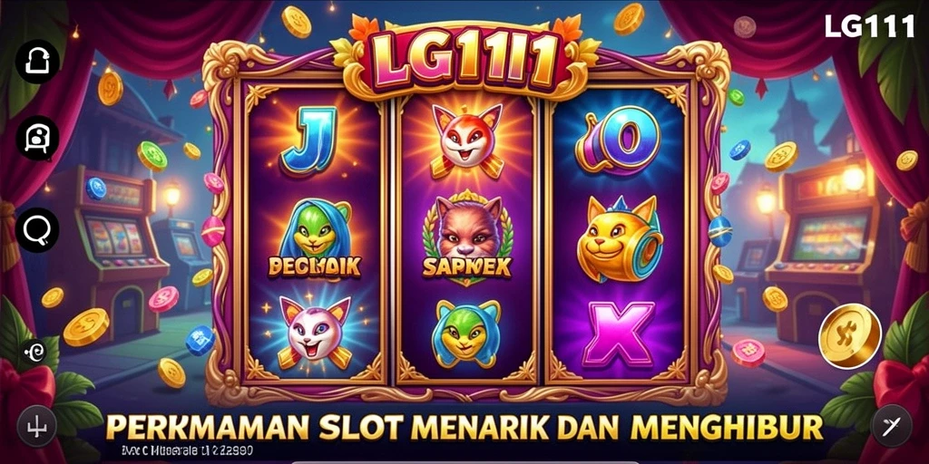 Tampilan menarik dari permainan slot LG111 yang mengasyikkan.