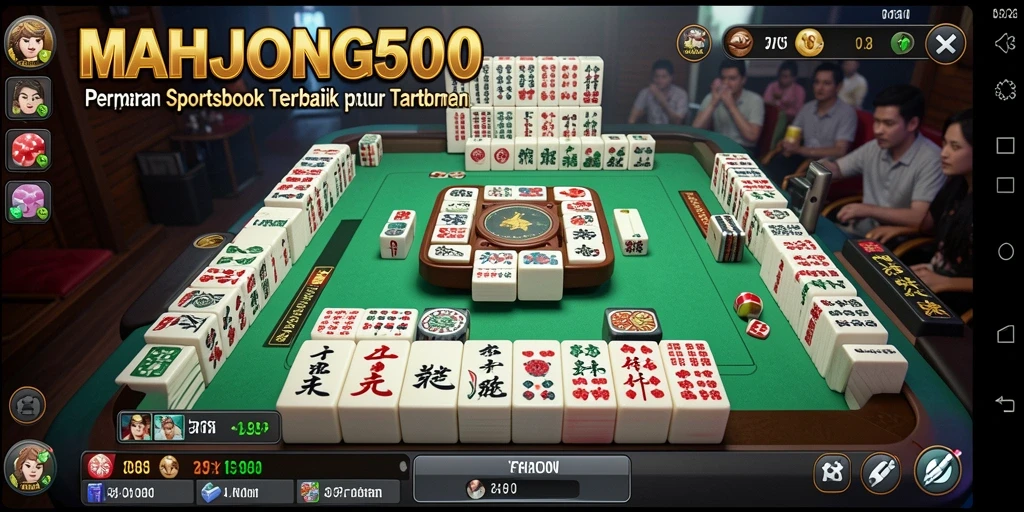 Tampilan gameplay Sportsbook MAHJONG500 yang menarik dan interaktif.