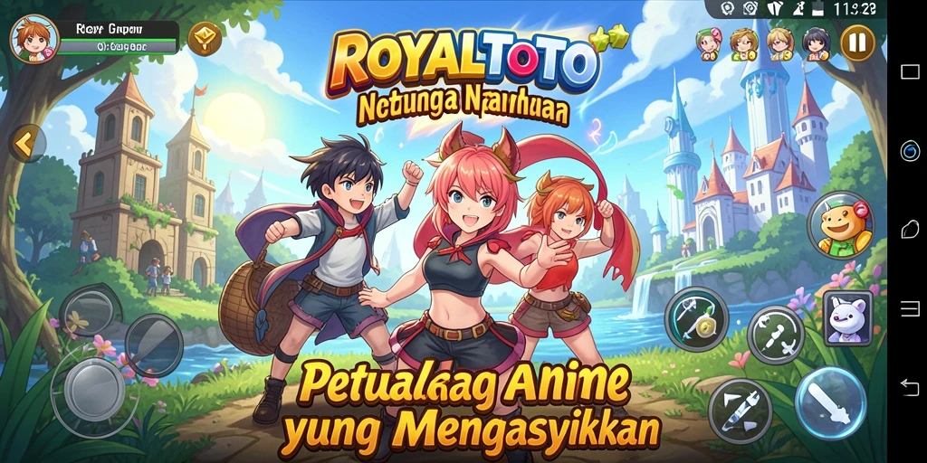Tampilan gameplay ROYALTOTO yang penuh aksi dan visual memukau.